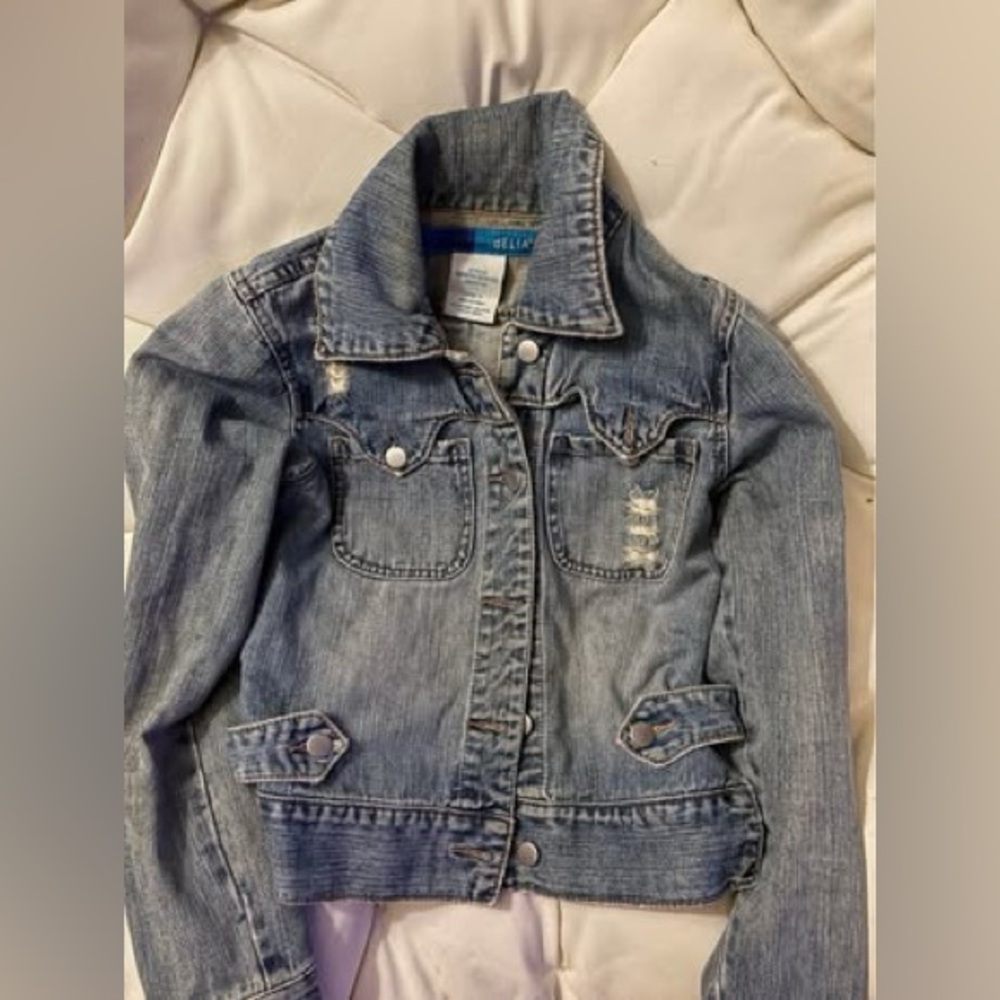 dELiA*s Light Blue Denim Jean Jacket